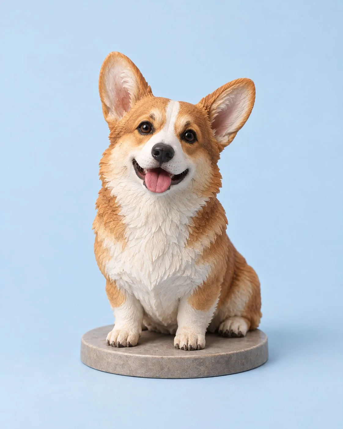 After · our figurine