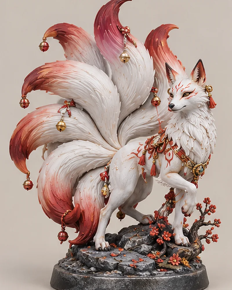 Nine-tailed fox spirit
