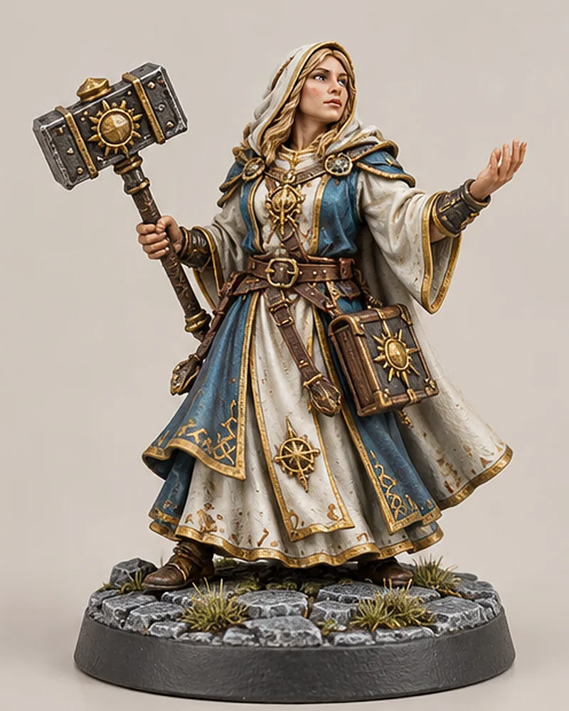 Battle cleric, 32 mm