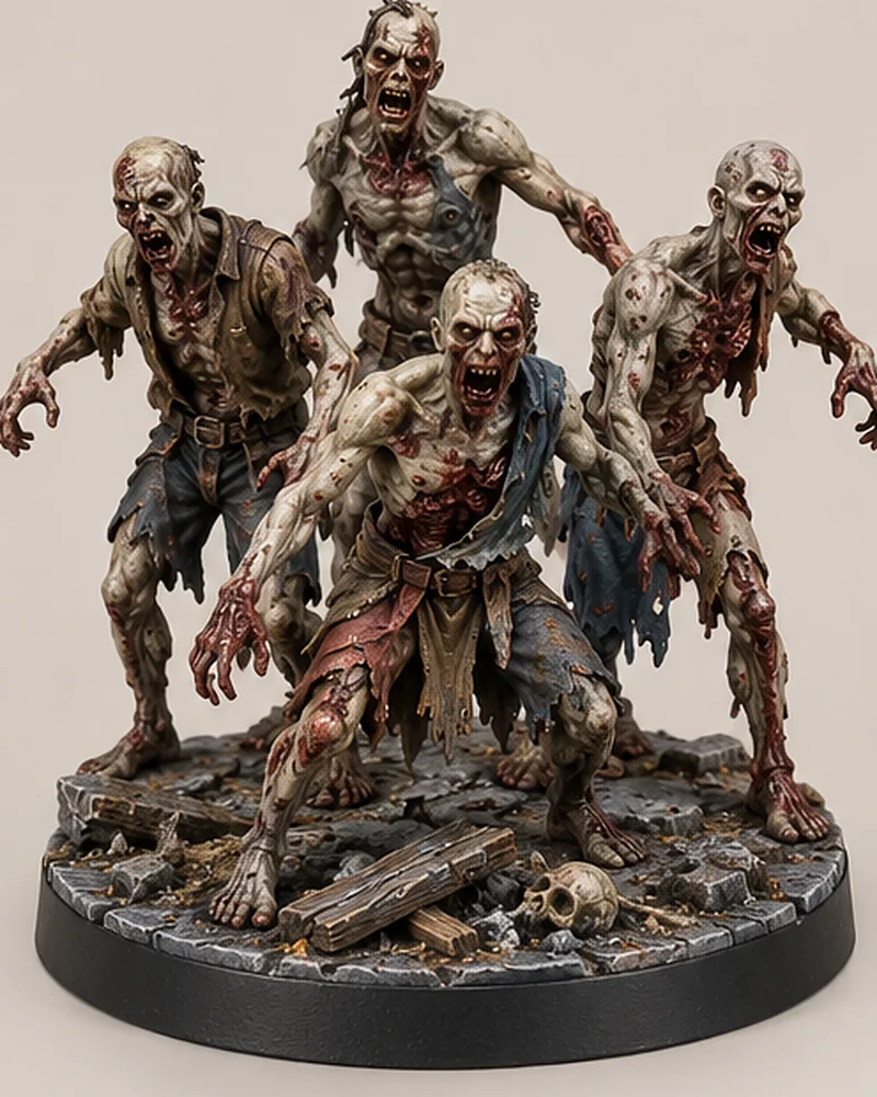 Zombie horde set