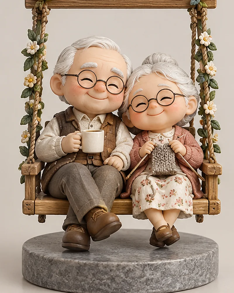 Porch swing grandparents