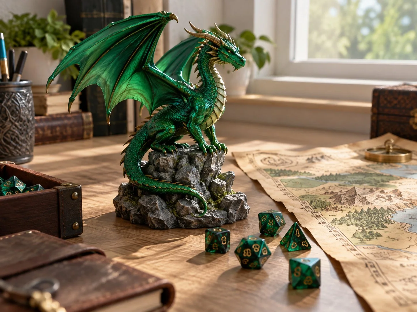Custom dragon figurine